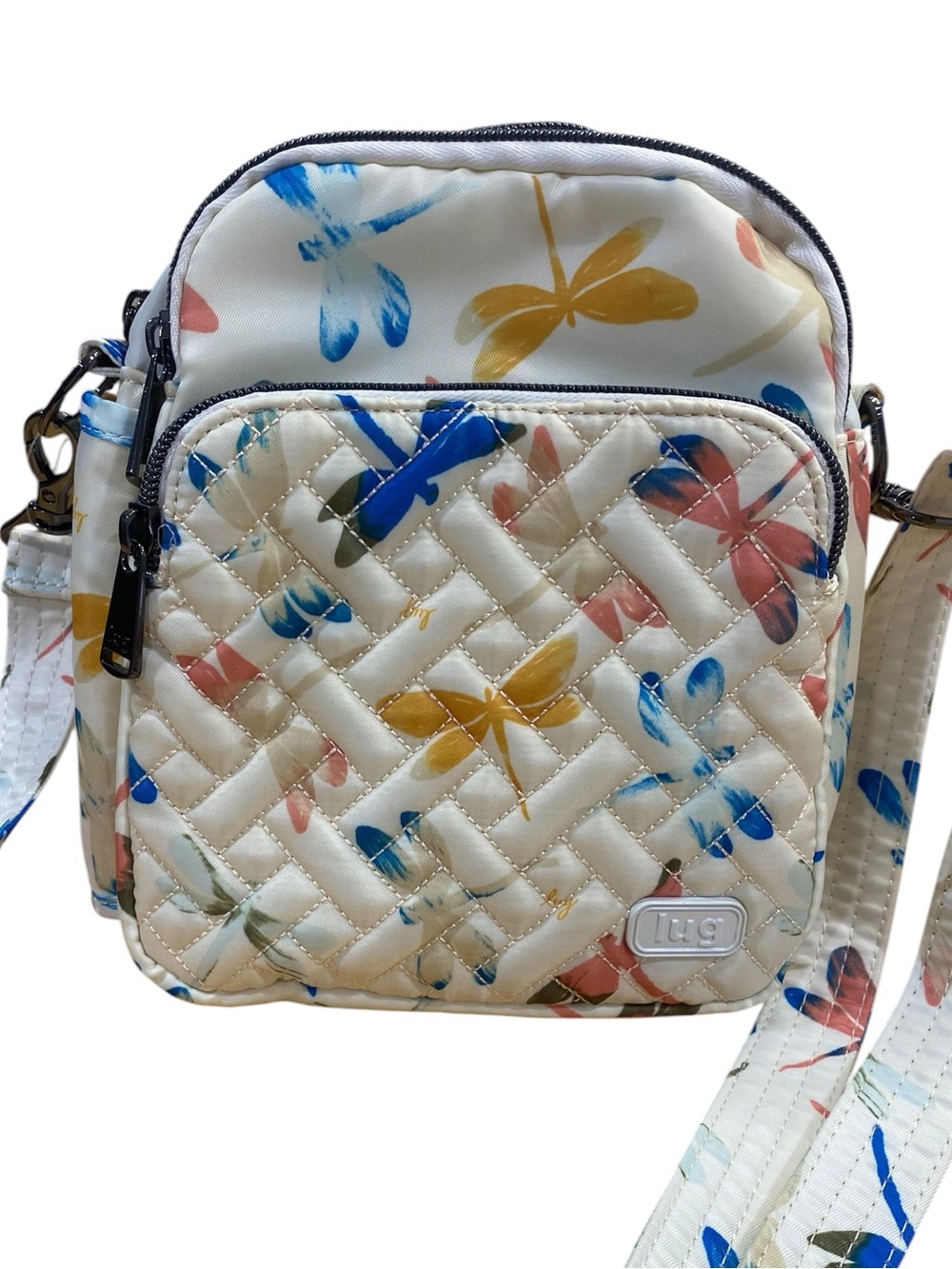 Lug Can Can Convertible Crossbody in Dragonfly Print